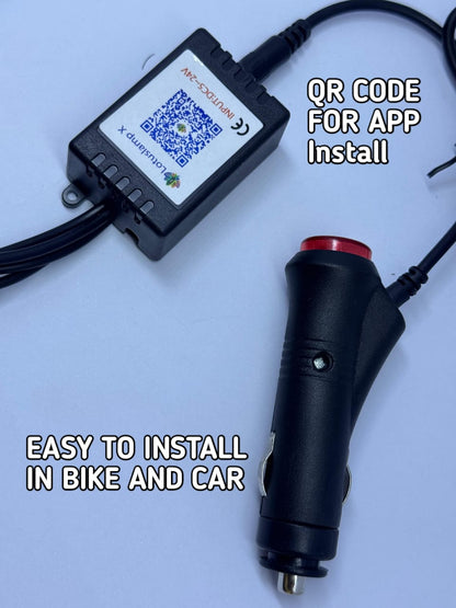 Atmospheric light 12v Easy install in bike and car
